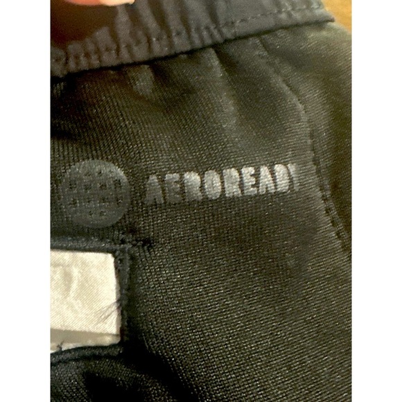 Adidas‎ PrimegreenTraining Pants Slim Fit Track Zippered Ankle Black Women's - Picture 10 of 10